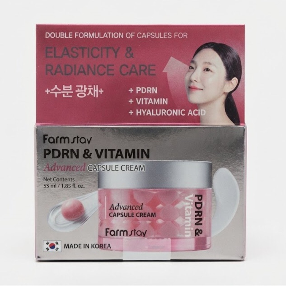 BNIB Farmstay Kbeauty PDRN & Vitamin Advanced Capsule Cream